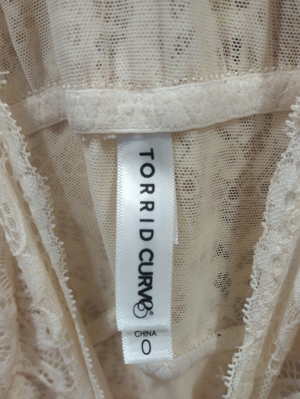 Torrid Ivory Lace Bralette - Picture 5 of 5